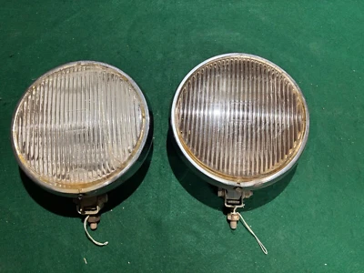 2- CONJUNTO LUCES ANTINIEBLA CROMADAS HELLA 927 PORSCHE BMW VINTAGE USADAS Foto 1 de 4