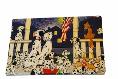 Walt Disney Pinback Botón Pin De Colección 101 Dálmatas Cruella Pongo Lucky Perdita  Foto 1 de 3