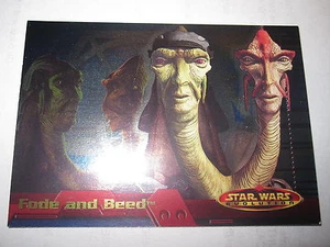 STAR WARS EVOLUTION 2001 NOT UPDATE RARE FOIL CARD N° 27 MINT/NEAR MINT - Picture 1 of 2
