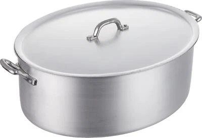 Casseruola Ovale con Coperchio cm 36 Family Family Pentole Agnelli - Immagine 1 di 3