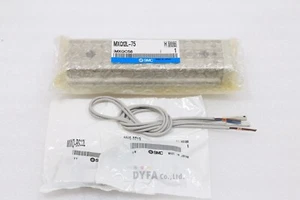 SMC Genuine New MXQ12L-75B-M9N Air Slide Table Cylinder CYL-TAB-I-996=2M23 - Picture 1 of 18