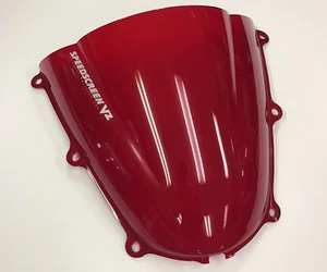2005-2006 CBR 600RR LP RED V2 Double Bubble Windshield Windscreen 101-WS3215TR - Picture 1 of 1