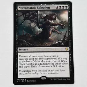Necromantic Selection 117/309 C17 Rare Magic the Gathering MTG Card LP - Picture 1 of 8