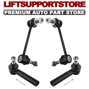 4Pcs Suspension Front Sway Bar Outer Tie Rod Kit For 2003-2009 Toyota 4Runner - Picture 1 of 8