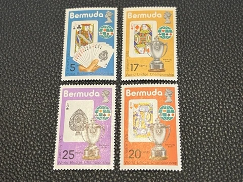 Bermuda stamp 312-315 MH Cover
