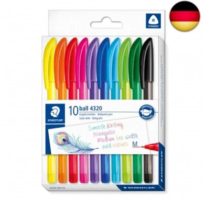 STAEDTLER dreikant stick Kugelschreiber, Linienbreite M ca. 1,00 mm, für  - Bild 1 von 4