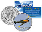 MESSERSCHMITT BF-109 * Airplane Series * JFK Kennedy Half Dollar US Coin