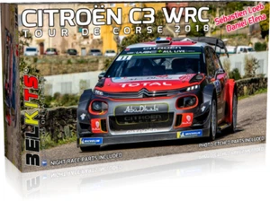 Belkits 1:24 Scale Citroën C3 WRC 2018 Tour de Corse Séb Loeb Model Kit # BEL017 - Bild 1 von 15