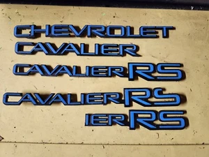 1994 Factory Blue Chevrolet Cavalier RS Emblems Z24 1982 - 2005  - Bild 1 von 2