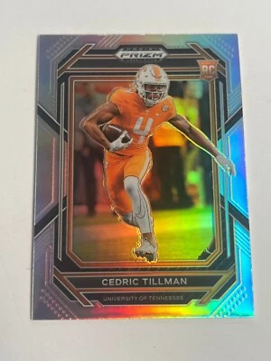 CEDRIC TILLMAN 2023 PRIZM DRAFT SILVER ROOKIE RC #144 BROWNS - Image 1 of 2