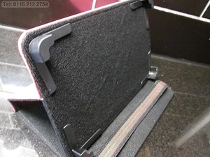 Dark Pink Secure Laptop Angle Case/Stand for Bush MyTablet 7 Inch Android Tablet - Picture 1 of 1