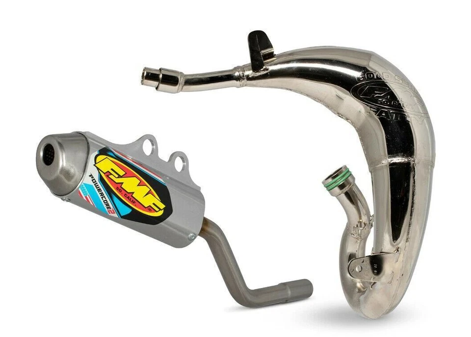 Sistema de escape FMF - Tubo graso y silenciador Powercore 2 para Kawasaki KX65 2003-en Foto 1 de 1