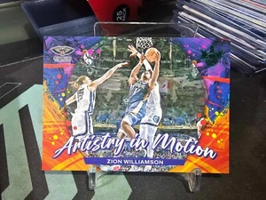 2023-24 Panini Court Kings Zion Williamson Artistry in Motion #22 Jade 08/25! - Picture 1 of 4