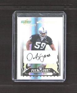 2006 Score Select #412 Darnell Bing Inscriptions - Picture 1 of 2