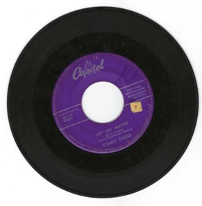 TOMMY SANDS Teen Age Crush/Hep Dee Hootie VINYL 45 RPM BX1-7 - Picture 1 of 2