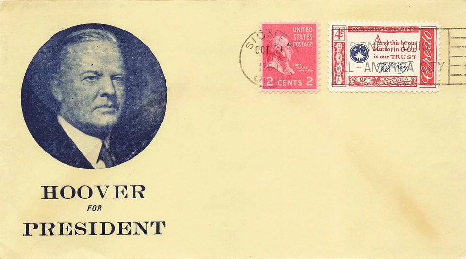 Hoover for President - Bob Jones 1964 - Amarillo Foto 1 de 1