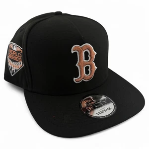 New Era Boston Red Sox MLB Copper A-Frame 9FIFTY Snapback Adjustable Hat Cap - Picture 1 of 7