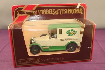 Matchbox Yesteryear 1985 Y-5/4 1927 Talbot Van Rose's Lime Juice Cordial Issue 1 - Image 1 of 3