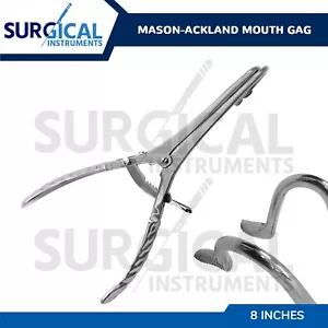 Mason-Ackland Bocca Bavaglio Chirurgico Dentale Strumenti Tonsilla Orale Grado Tedesco - Foto 1 di 8