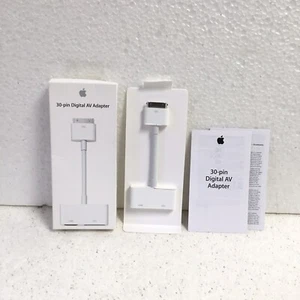 Apple MD098ZM/A 30-Pin Digital AV HDMI Adapter - White - Picture 1 of 6