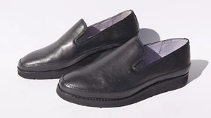 Johnston and Murphy Womens Paulette Slip On Oxfords Loafers Black Size 7 - Picture 1 of 12