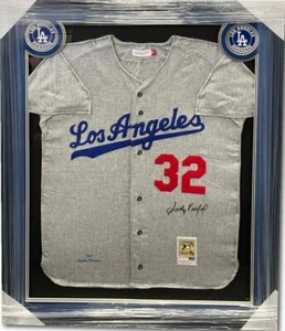 Sandy Koufax Hand Signed Autographed Los Angeles Dodgers Jersey #32 MLB 35X43 - Picture 1 of 3