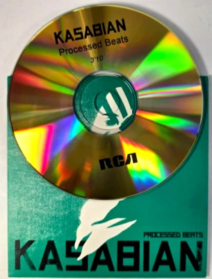 Kasabian – Processed Beats CD Single PROMO in Card Sleeve on RCA Rock 2004 - Image 1 of 4