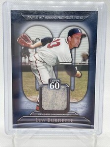 2011 Topps Series 1 Topps 60 Relics #T60R-LB Lew Burdette Atlanta Braves