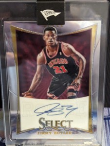 2012-13 Panini Select /399 Jimmy Butler #308 Rookie Auto RC - Heat/Bulls