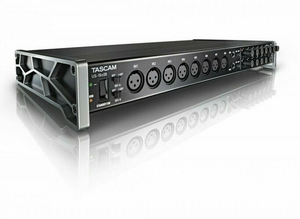 Tascam US-16x08 16X8 Channel USB/MIDI Audio Interface New [US Duty Paid] - Image 1 of 4