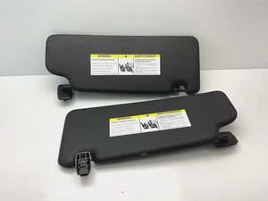 2016-2021 BMW X1 F48 FRONT LEFT & RIGHT SUNVISOR SUN VISOR BLACK OEM - Foto 1 di 12