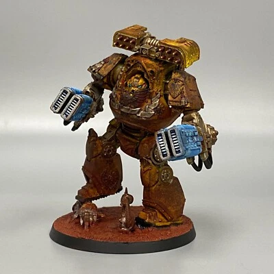 КУЛАКИ ИМПЕРСКИХ МОРСКИХ ПЕХОТИНЦЕВ CONTEMPTOR DREADNOUGHT WARHAMMER 40 000 40K ОКРАШЕННЫЕ - Изображение 1 из 4