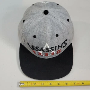 Assassin's Creed Hat Adjustable Gray Baseball Snapback Cap Video Game Series - Picture 1 of 12