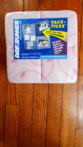 Dayrunner Tack-Tiles 4 in package. NEW in package! Pink Design - Picture 1 of 3