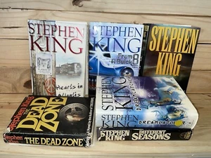 Stephen King Hardcover Lot Of 6 Books Dead Zone Dreamcatcher Dark Half (A35) - Picture 1 of 19
