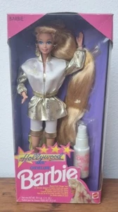 Barbie Puppe HOLLYWOOD HAIR Mattel 1992 #2308 EUROPEAN BOX NRFB NEU - Bild 1 von 12