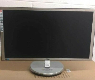 AOC I2353fh 23" Widescreen LCD Monitor - Silver (1920 X 1080, 250 Cd/m2) - Image 1 of 3
