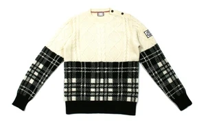 Moncler Gamme Bleu By Thom Browne Logo Wolle Zopfmuster - Bild 1 von 11