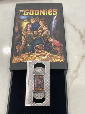 GOONIES VHS TAPE 2 Oz Silver Coin 5$ Samoa 2025 - Image 1 of 4