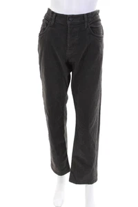 Hudson Womens Cotton Zip Button Straight Leg Lined Jeans Gray Size EUR 34 - Foto 1 di 6