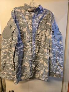USED US ARMY Aircrew Combat Coat Size Large Reg DP-10023 ACU - Picture 1 of 7