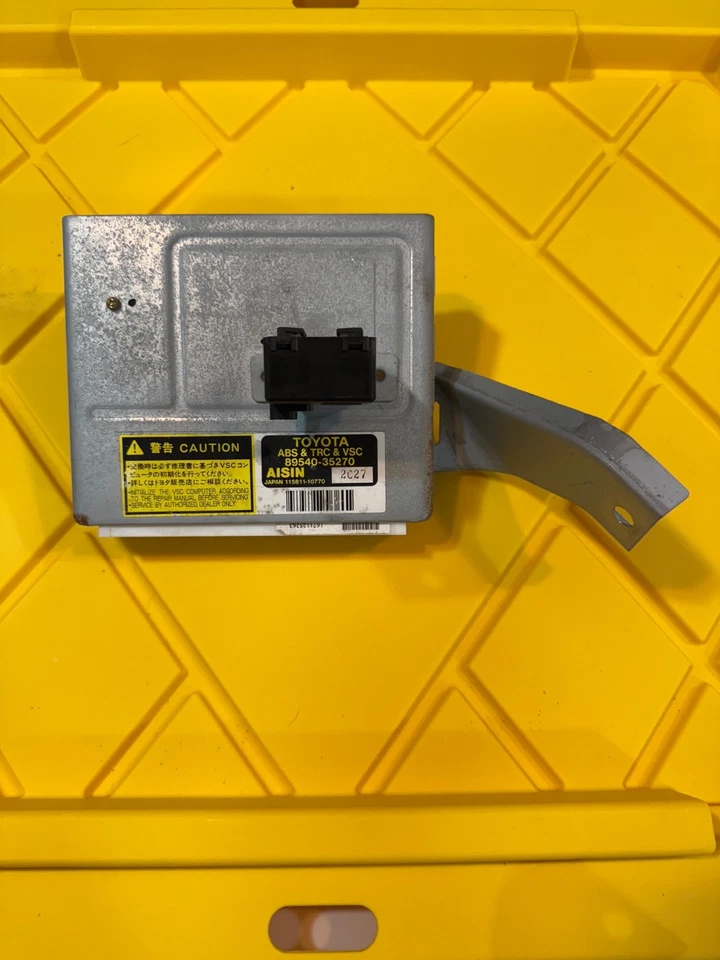01-02 TOYOTA 4RUNNER ABS VSC TRAC módulo de controle fabricante de equipamento original 89540-35270 - Imagem 1 de 4