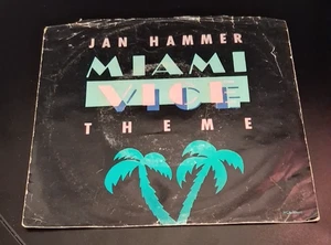 JAN HAMMER - Miami Vice Theme - Long (2:26) / Short (1:00) 45 RPM 7" Record 1985 - Picture 1 of 6