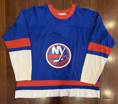 Vintage New York Islanders 1980s Rawlings NHL Hockey Jersey - XL - Image 1 of 4