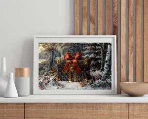 LOUIS VUITTON HOLIDAY GIFT 17"x11" Kunstdruck - Bild 1 von 2