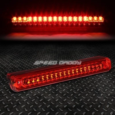 PARA 88-00 CHEVY C/K PICKUP LED TERCERA LUZ DE FRENO TRASERO PARADA CARGA LÁMPARA ROJA Foto 1 de 4