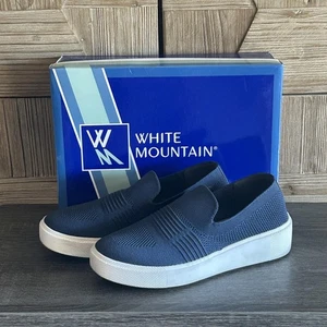 White Mountain Damen-Slipper marineblau 7 Medium - Bild 1 von 6