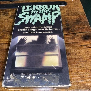 Terror In The Swamp VHS New World Video 80’s Sci-Fi Horror - Picture 1 of 4