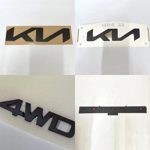 Matt Black Emblem (Fits: 2022 2024 Kia Sorento : MQ4) - Bild 1 von 22