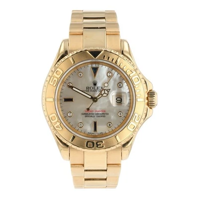 Rolex Yacht-Master 18k Yellow Gold MOP Dial 40mm Automatic Mens Watch 16628 - Image 1 of 4